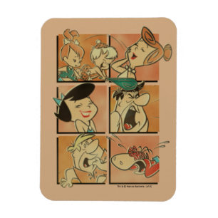 Die Flintstones  Flintstones u. das Schutt-Comic Magnet