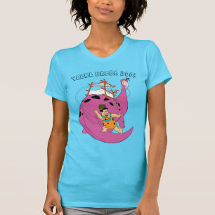 Die Flintstones Fred, der hinunter Schwanz T-Shirt