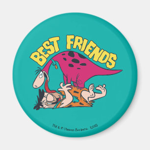 Die Flintstones   Fred & Dino - beste Freunde Magnet
