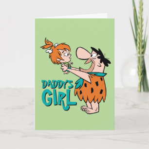 Die Flintstones   Fred & Pebbles - Vaters Tochter Karte