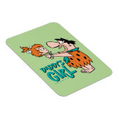 Die Flintstones | Fred & Pebbles - Vaters Tochter Magnet (Rechte Seite)