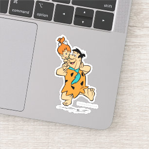 Die Flintstones   Fred u. KieselFlintstone Aufkleber