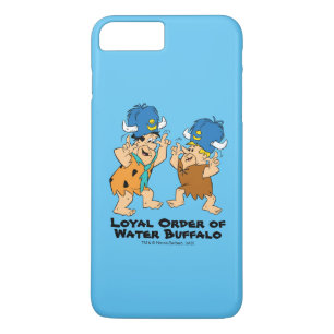 Die Flintstones   Fred u. Krach-Wasser-Büffel Case-Mate iPhone Hülle