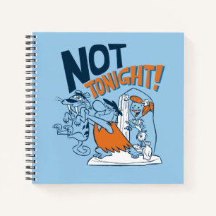Die Flintstones Nicht heute Abend! Notizblock