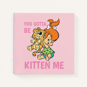 Die Flintstones Pebbles & ihr Tiger Notizblock