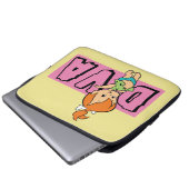 Die Flintstones | Pebbles - Kleine Diva Laptopschutzhülle (Vorne Knopf)