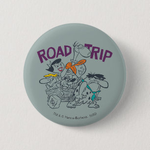 Die Flintstones Road Trip Button