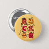 Die Flintstones | ROCKER Button (Vorne & Hinten)