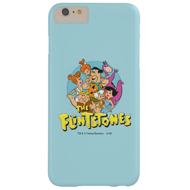 Die Flintstones und Rubbelfamilie Grafik Case-Mate iPhone Hülle (Rückseite)