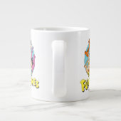 Die Flintstones und Rubbelfamilie Grafik Jumbo-Tasse (Rückseite)