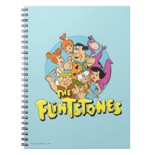 Die Flintstones und Rubbelfamilie Grafik Notizblock