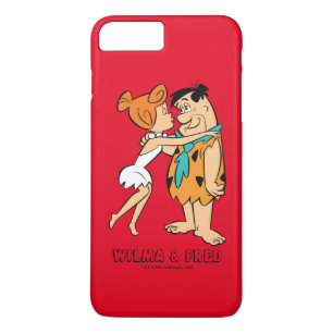 Die Flintstones   Wilma, der Fred küsst Case-Mate iPhone Hülle