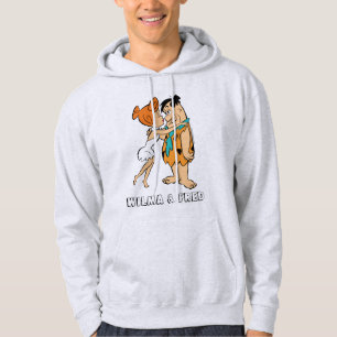Die Flintstones   Wilma, der Fred küsst Hoodie