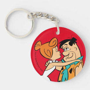 Die Flintstones   Wilma, der Fred küsst Schlüsselanhänger