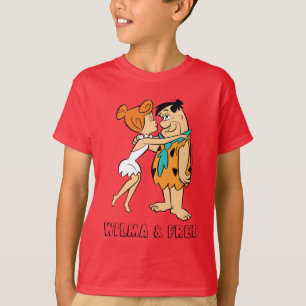 Die Flintstones Wilma, der Fred küsst T-Shirt
