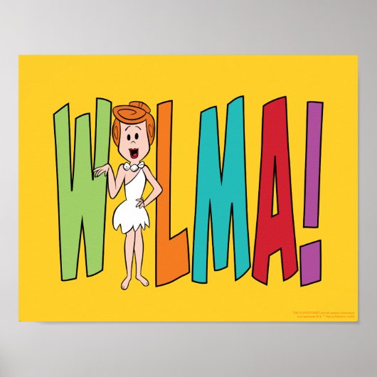 Die Flintstones | WILMA! Poster (Vorne)