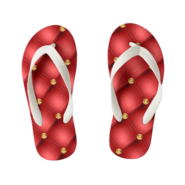Die Flip Flops von Red und Gold Kid Kinderbadesandalen (Fußbett)