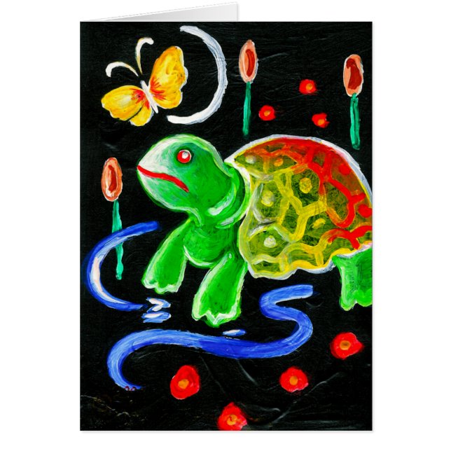 Die flippige Schildkröte (Vorne)