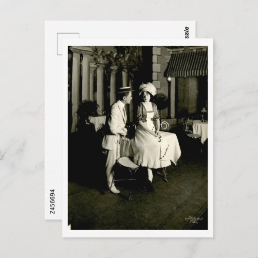 Die Flirt Prinzessin, 1911, Vintag Postkarte (Vorne/Hinten)