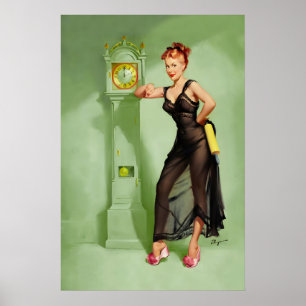 Die Flitterwochen sind vorbei Vintage Style Elvgre Poster