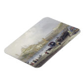 Die Floating-Brücke, Istanbul, graviert von J.C. Magnet (Linke Seite)