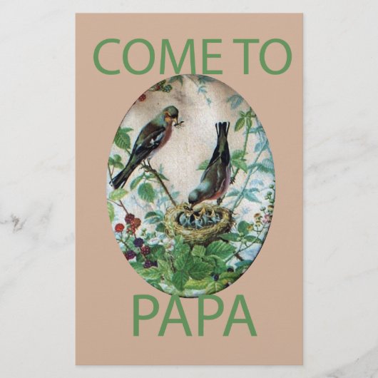 Die Flock halten: Kindererziehung erziehen Briefpapier (Vorderseite)