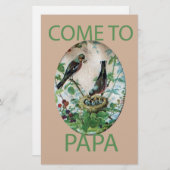 Die Flock halten: Kindererziehung erziehen Briefpapier (Vorne/Hinten)