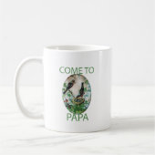 Die Flock halten: Kindererziehung erziehen Kaffeetasse (Links)