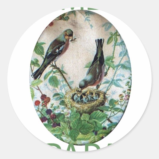 Die Flock halten: Kindererziehung erziehen Runder Aufkleber (Vorderseite)