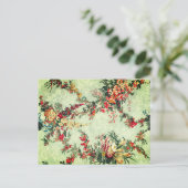 Die floralen Industriekunst des 19. Jahrhunderts Postkarte (Stehend Vorderseite)