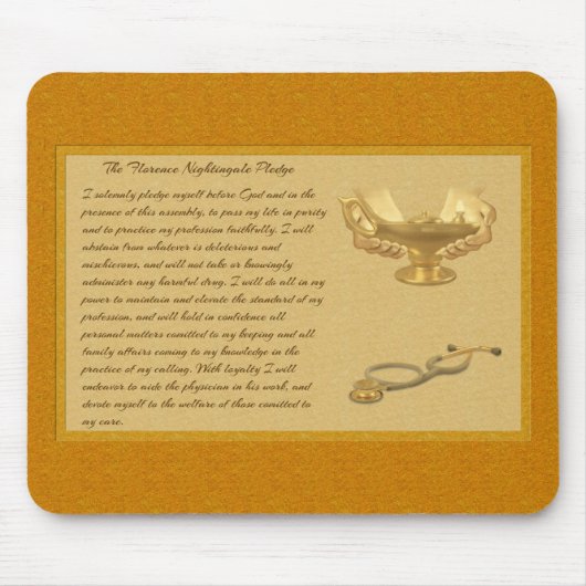 Die Florence Nightingale-Bürgschaft Mousepad (Vorne)