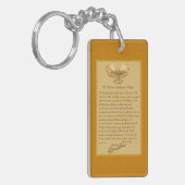 Die Florence Nightingale-Bürgschaft Schlüsselanhänger (Vorderseite links)