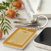 Die Florence Nightingale-Bürgschaft Schlüsselanhänger (Vorderseite rechts)