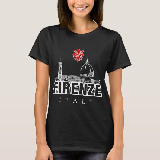 Die Florenz-Haube| IL Duomodi Firenze T-Shirt (Vorderseite)