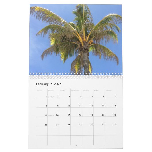 die Florida Keys Kalender (Feb 2026)