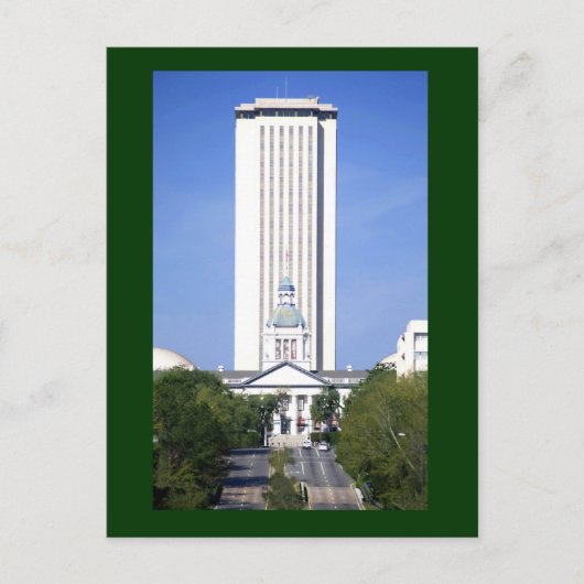 Die Florida Staat Hauptstadt in Tallahassee, Flori Postkarte (Vorderseite)