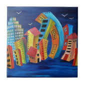 Die florierende Stadt Fliese (Vorderseite)