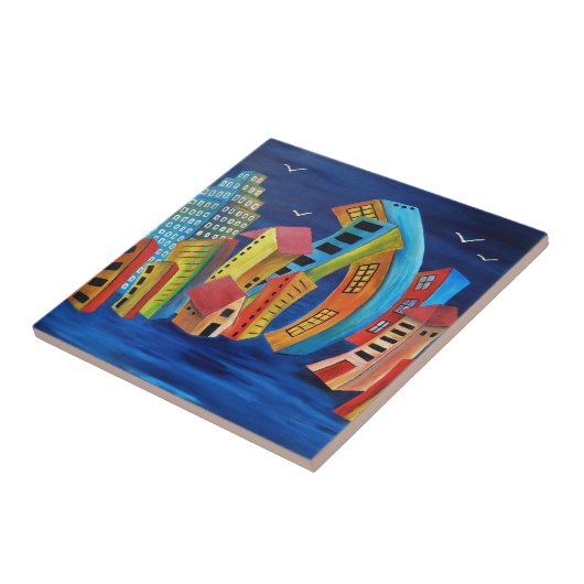 Die florierende Stadt Fliese (Seite)