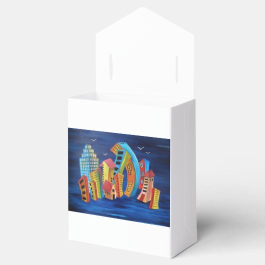 Die florierende Stadt Geschenkschachtel (Geöffnet)