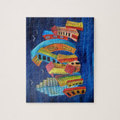 Die florierende Stadt Puzzle (Vertikal)