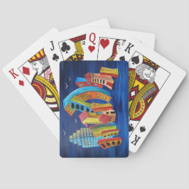 Die florierende Stadt Spielkarten