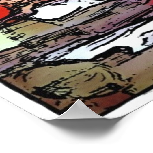 die Flossen Poster (Ecke)