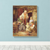 Die Flöten Leinwanddruck (Insitu (Holzboden))