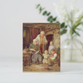 Die Flöten Postkarte (Stehend Vorderseite)