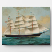 Die Flotte des Schiffes, Hongkong Bay Fotoplatte (Vorderseite)