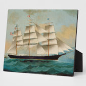 Die Flotte des Schiffes, Hongkong Bay Fotoplatte (Seite)