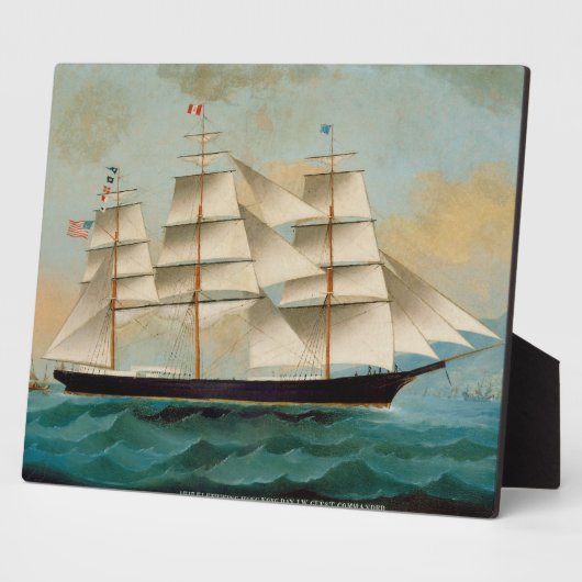 Die Flotte des Schiffes, Hongkong Bay Fotoplatte (Seite)