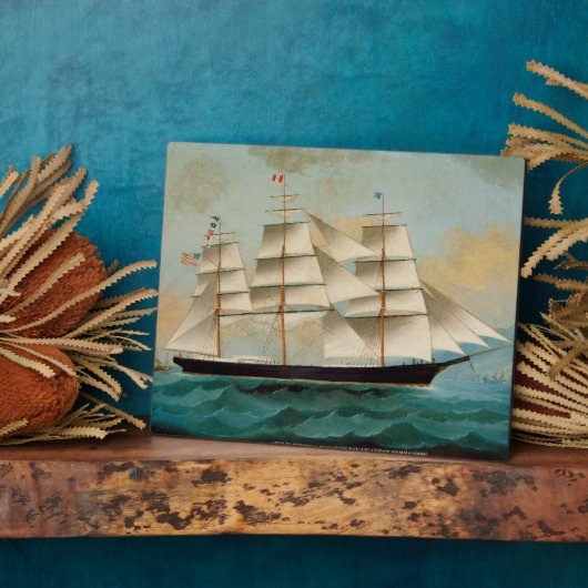 Die Flotte des Schiffes, Hongkong Bay Fotoplatte (Seite)