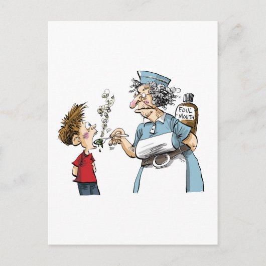 Die Fluchkur! Postkarte (Vorderseite)