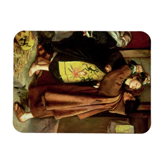 Die Flucht aus einer Heretik, 1559, 1857 (Öl auf L Magnet (Horizontal)